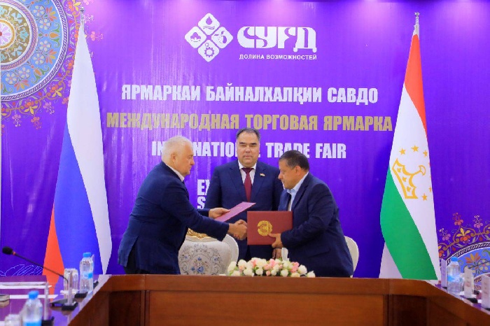 Липецкие экспортеры подписали ряд соглашений о сотрудничестве с Таджикистаном